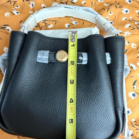 Tory Burch Black Mini Bag with Gold Accent - Picture 11 of 15